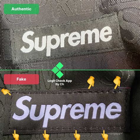 buy fake supreme bags|how to identify a false supreme.